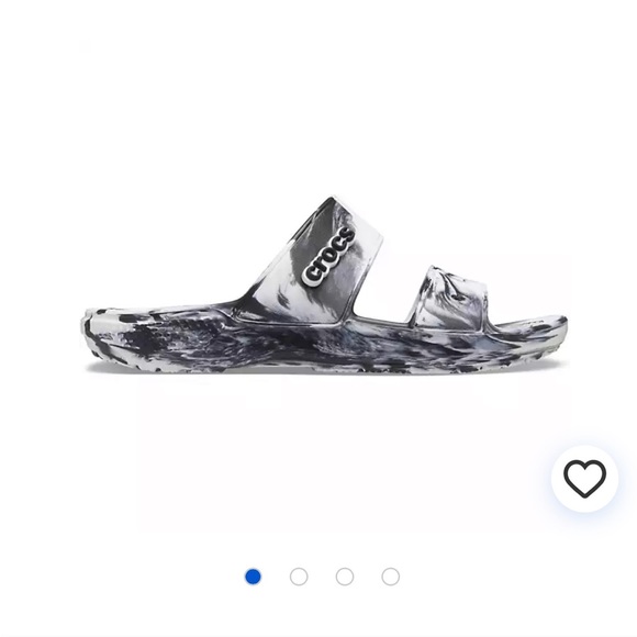 Women’s Crocs Adults' Classic Marbled 2-Strap Sandals size 7 - Picture 3 of 3
